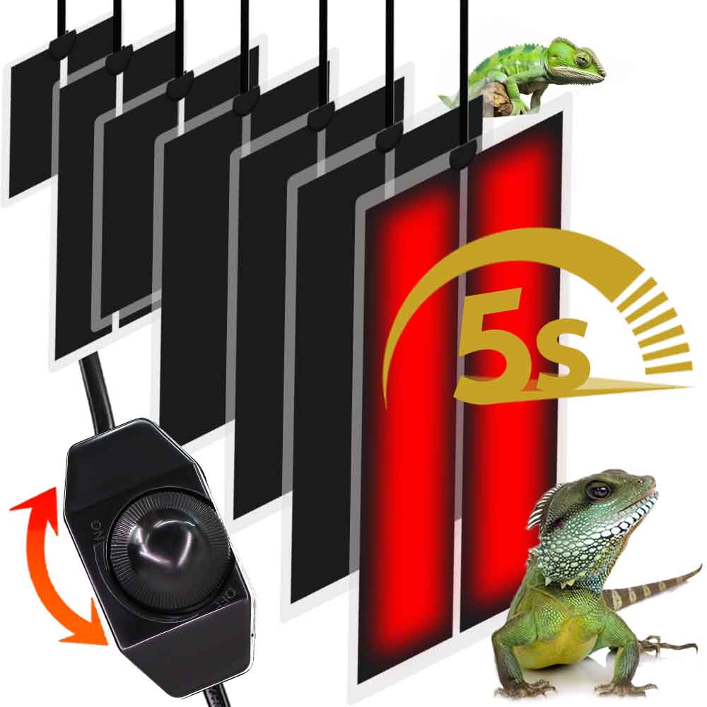 Reptile Heating Mat - 35W-5W Tohumlar Fideleri Bitki Isıtma Sıcak