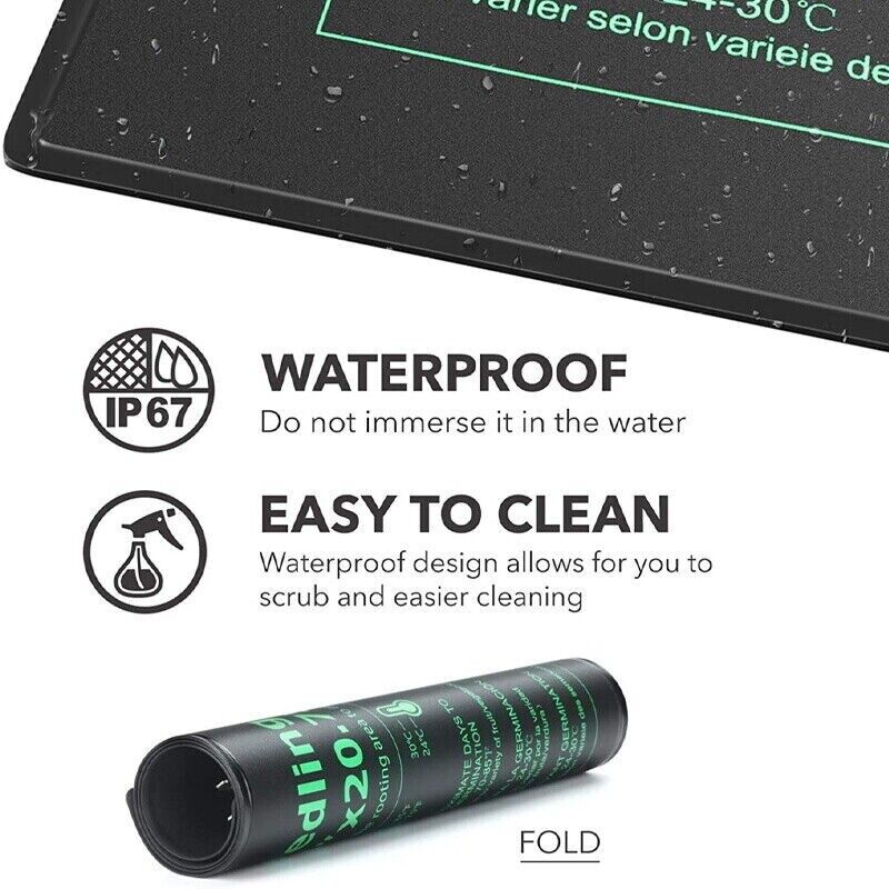 Reptile Heating Mat - LERWAY 21W Fide Isıtma Matı AB