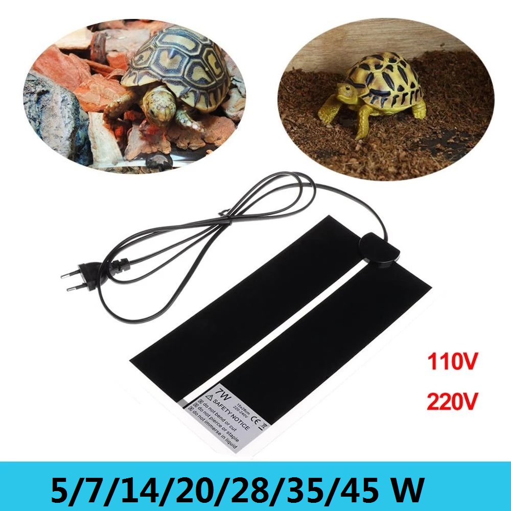 Reptile Heating Mat - AC110V~240V Sürüngenler İçin Kuluçka Makinesi Isıtma