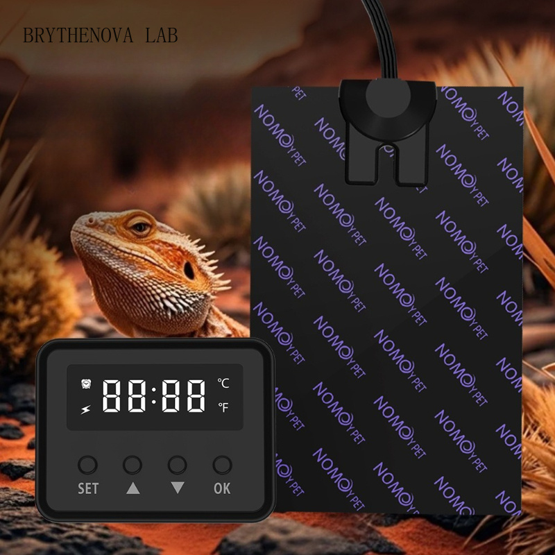 Reptile Heating Mat - Teraryum Isıtma Matı Termostatik Akıllı Zamanlayıcılı