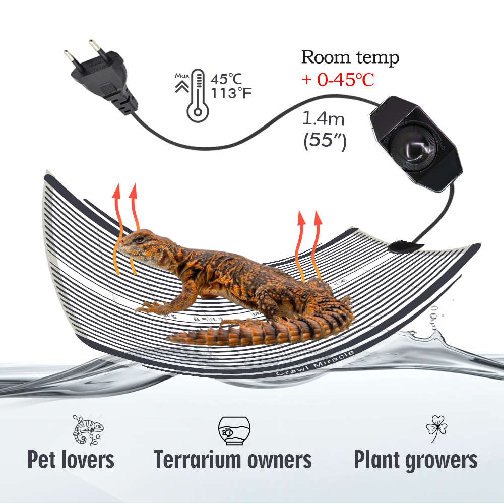 5W 15W 25W 35W Grafen Sürüngen - Reptile Heating Mat incelemesi ve fiyatı