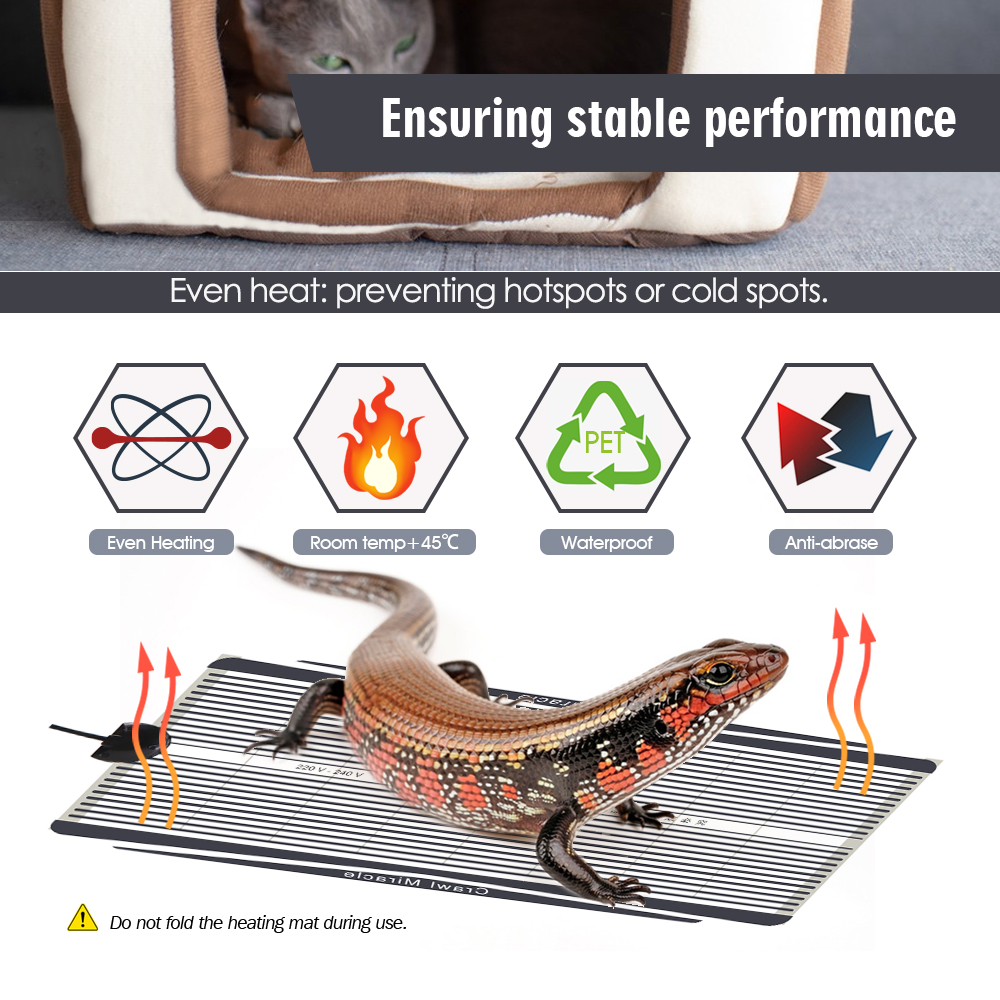 5W 15W 25W 35W Grafen Sürüngen - Reptile Heating Mat incelemesi ve fiyatı