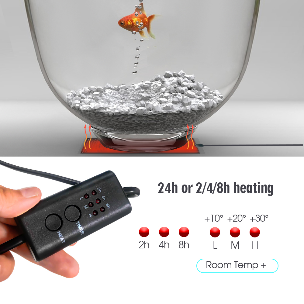 Ab tak 5-20W sürüngenler ayarl - Reptile Heating Mat incelemesi ve fiyatı
